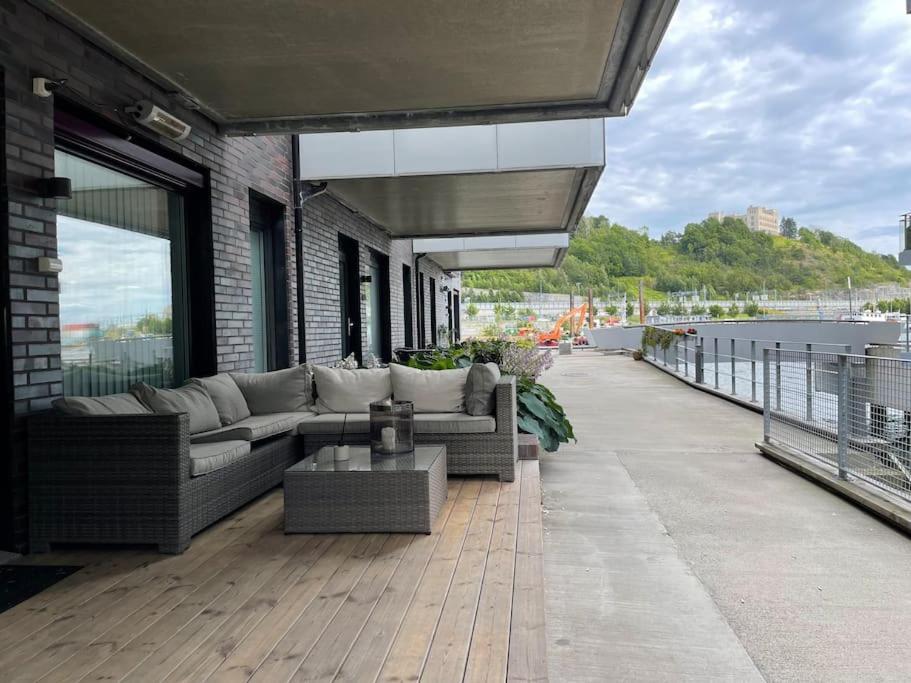 Oceanfront Apartment - Oslo Central - Private Patio Εξωτερικό φωτογραφία