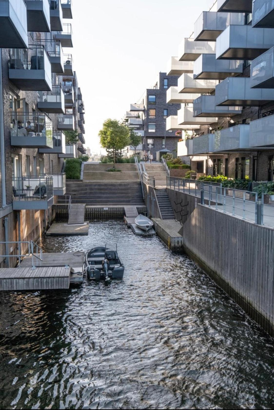 Oceanfront Apartment - Oslo Central - Private Patio Εξωτερικό φωτογραφία